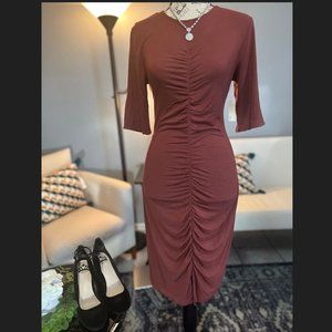 Brown dress